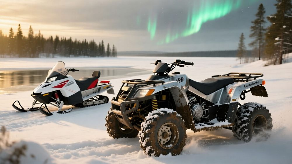 Обучение вождению квадроцикла или снегохода в автошколе «Драйв» города Москвы